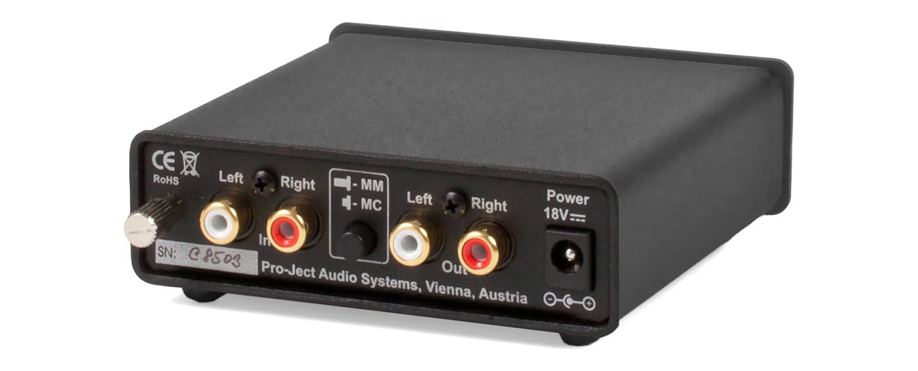 ProJect Phono BOX DC Préampli phono MM/MC La boutique d